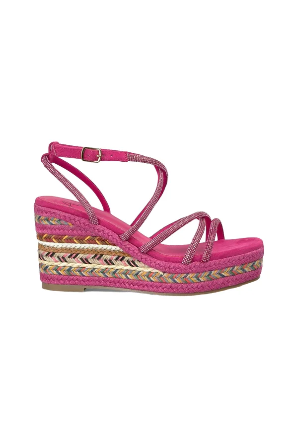 Espadrille - fucsia jaspeado