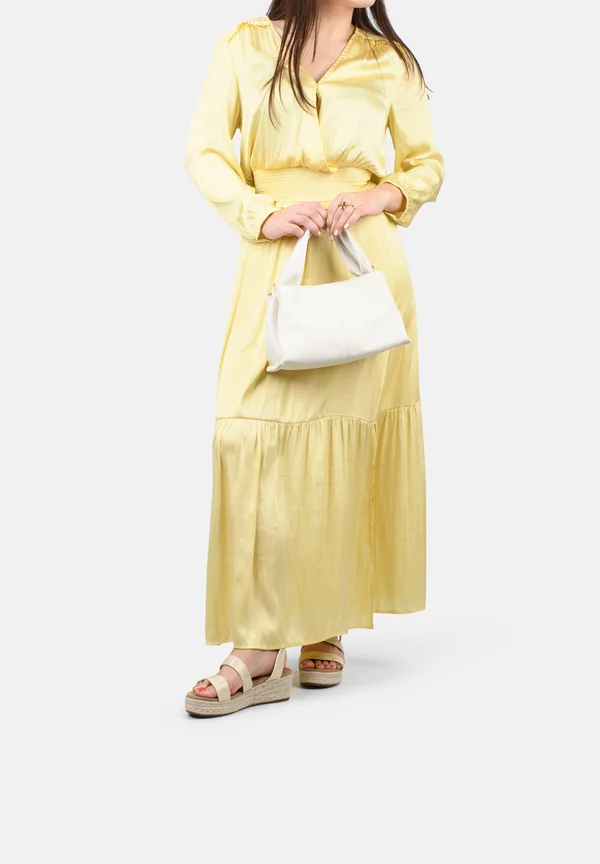 Espadrille - gold with beige