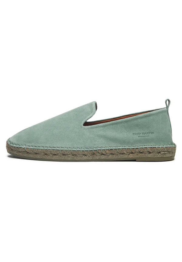 Espadrille - militare suede