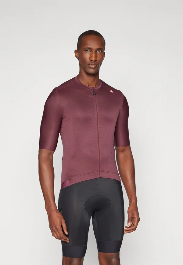 ESPRESSO  - Cycling-Trikot - deep bordeaux/silver moon