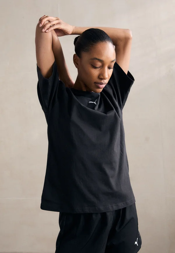 ESS RELAXED - T-Shirt basic - black