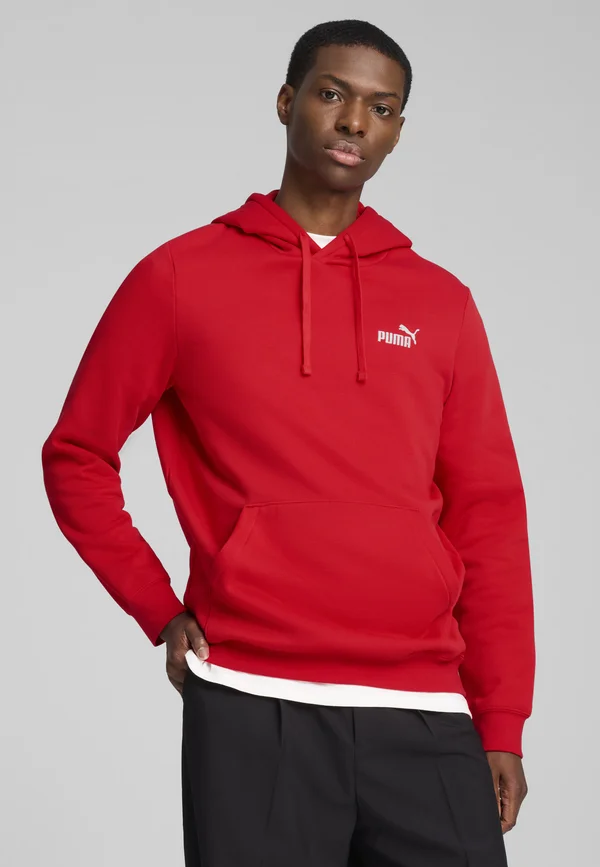 ESS SMALL LOGO - Kapuzenpullover - for all time red
