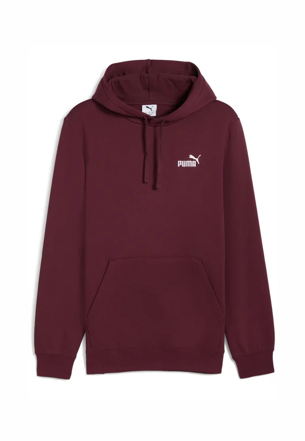 ESS SMALL NO. 1 LOGO - Kapuzenpullover - ruby shimmer