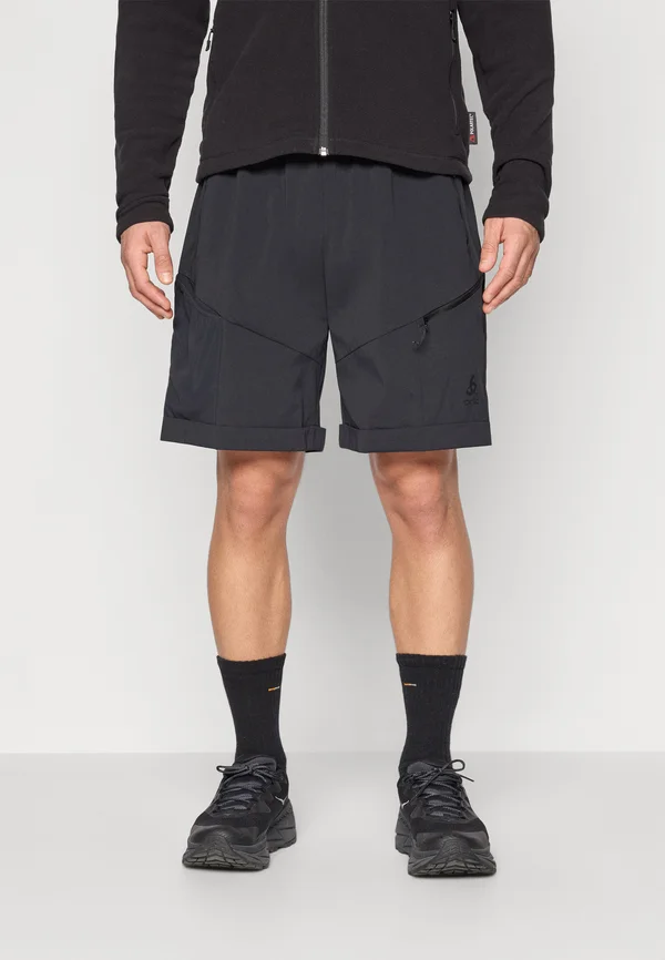 ESSENTIAL CARGO BAGGIES - Outdoor Shorts - black