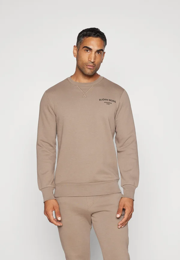 ESSENTIAL CREW - Sweatshirt - walnut