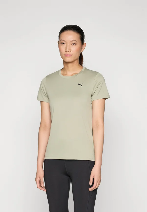 ESSENTIAL CREW TEE - Sport T-Shirt - lux army