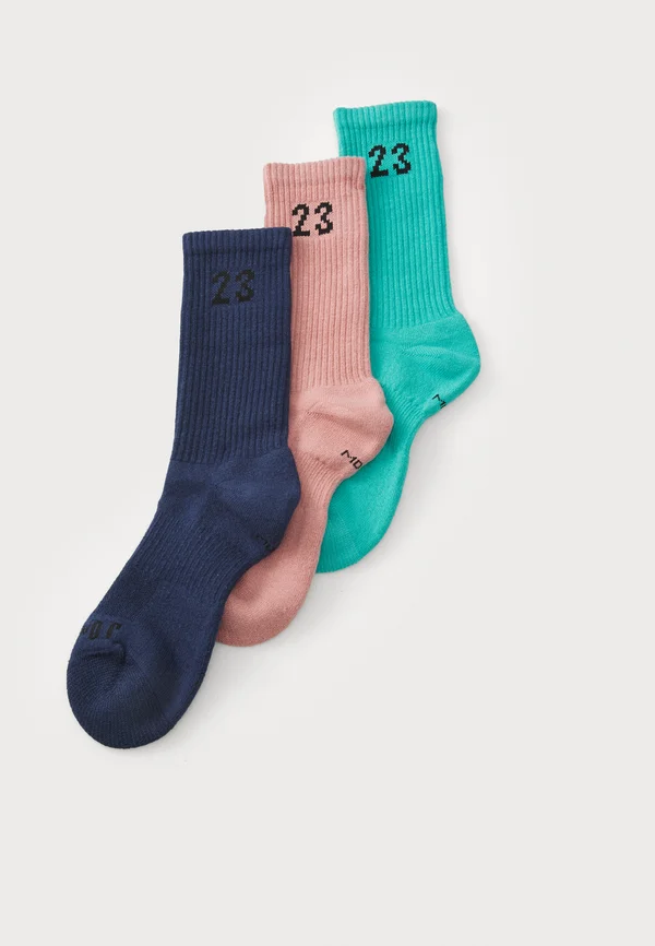 ESSENTIAL CREW UNISEX 3 PACK - Sportsocken - midnight navy/washed teal/rust pink