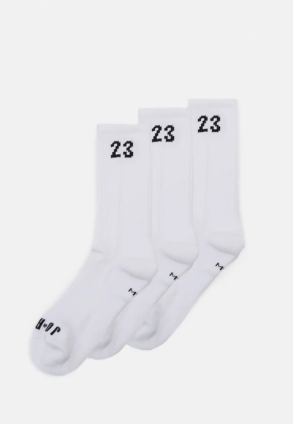 ESSENTIAL CREW UNISEX 3 PACK - Sportsocken - white/black