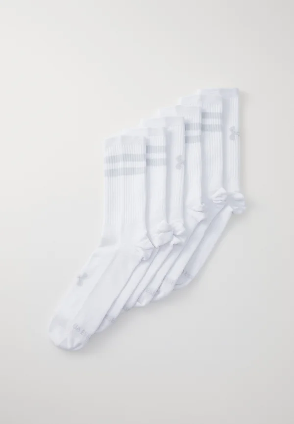 ESSENTIAL CREW UNISEX 6 PACK - Sportsocken - white/halo gray