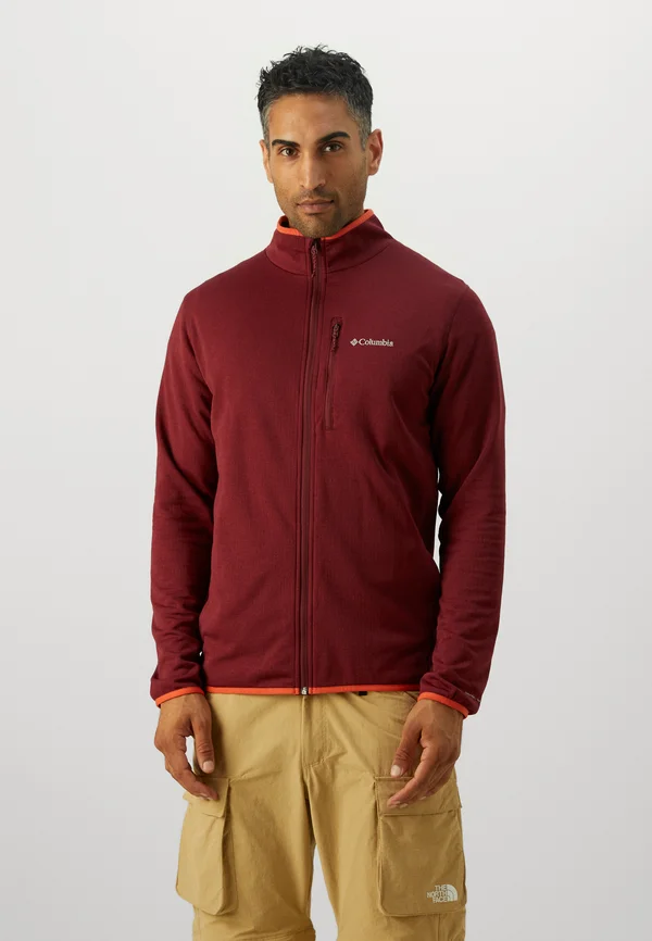 ESSENTIAL HIKE™ FULL ZIP - Fleecejacke - rich wine