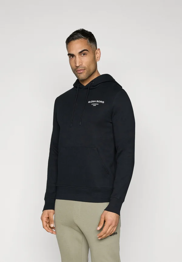 ESSENTIAL HOODIE - Kapuzenpullover - black beauty