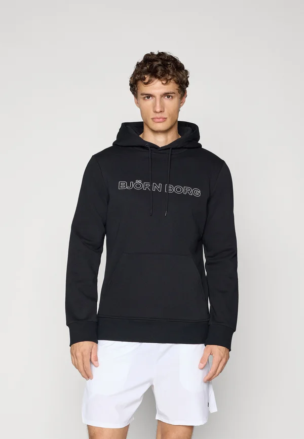 ESSENTIAL HOODIE - Kapuzenpullover - black beauty