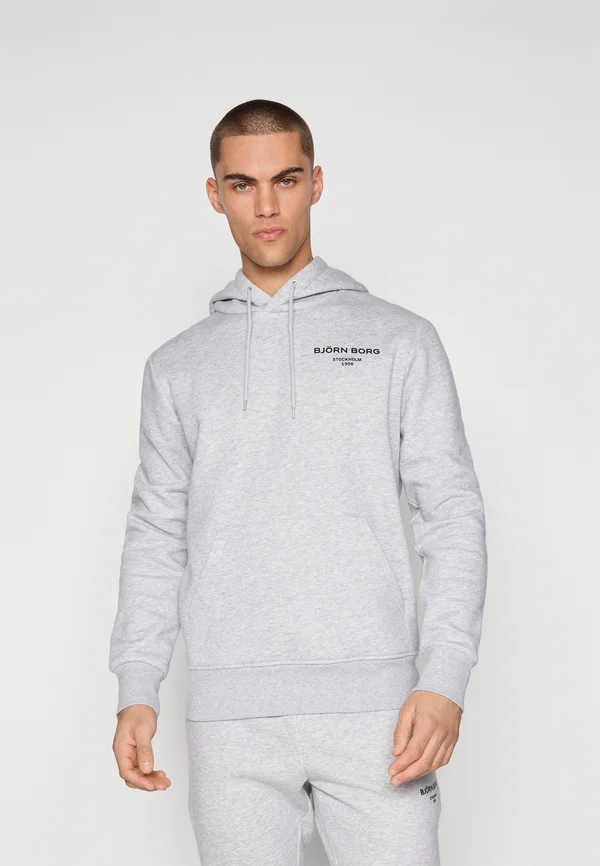 ESSENTIAL HOODIE - Kapuzenpullover - light grey