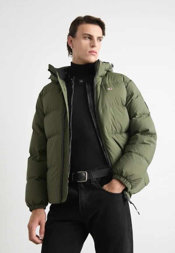 ESSENTIAL JACKET - Daunenjacke - fatigue green