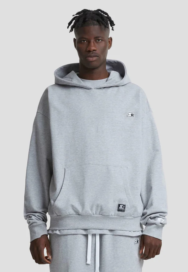 ESSENTIAL - Kapuzenpullover - heathergrey