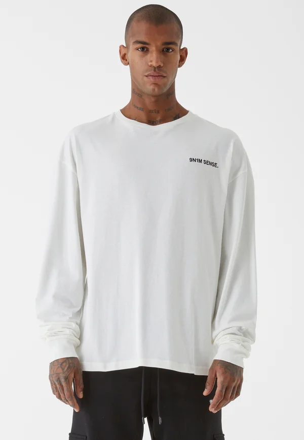 ESSENTIAL - Langarmshirt - white