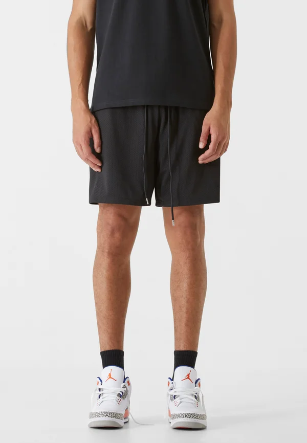 ESSENTIAL MESH SHORTS - Jogginghose - black