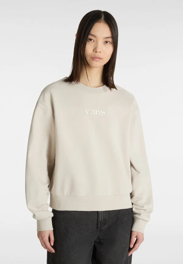ESSENTIAL RELAXED CREW NECK - Sweatshirt - light grey