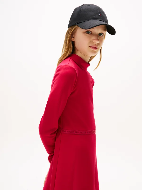 ESSENTIAL SKATER - Jerseykleid - ruby rhubarb