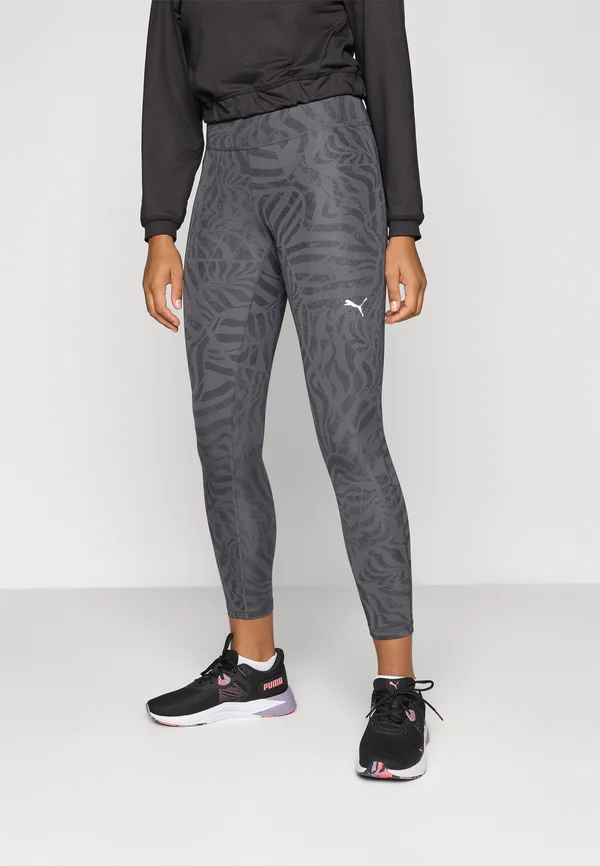 ESSENTIAL STRIPE - Tights - dusky gray