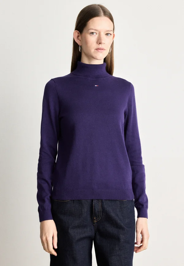 ESSENTIAL SWEATER - Strickpullover - nocturnal purple