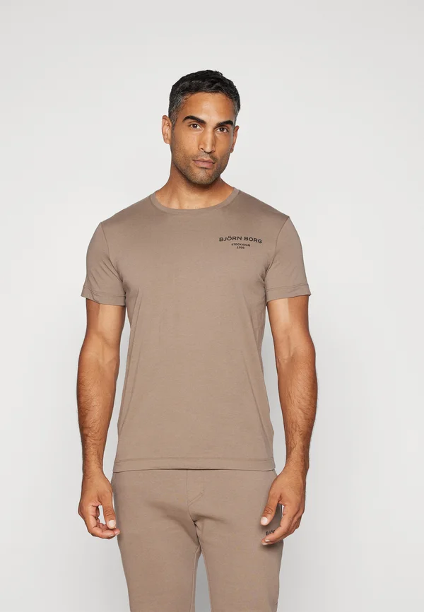 ESSENTIAL - T-Shirt basic - walnut