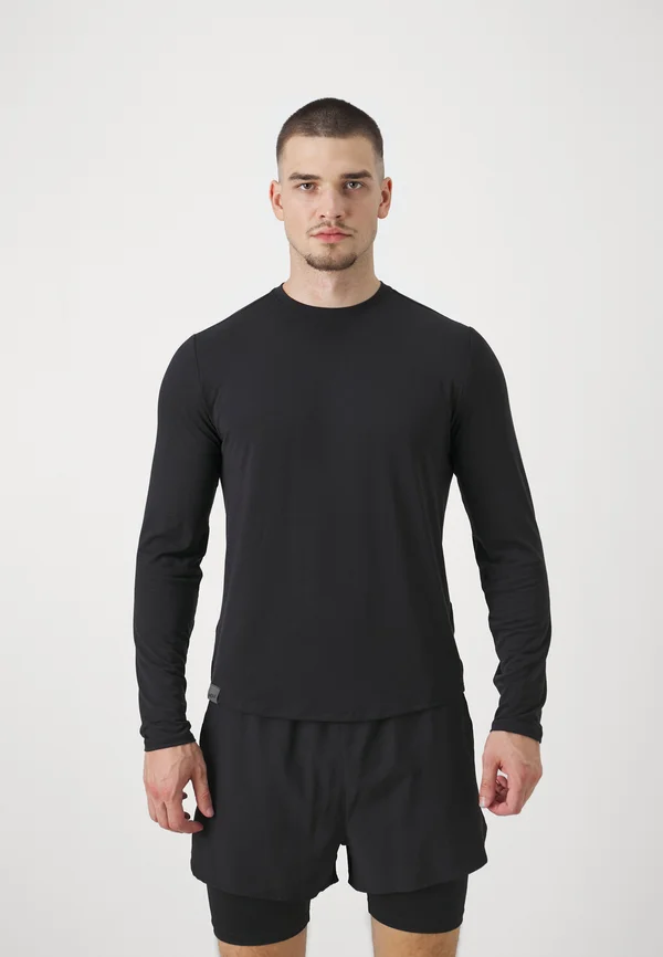 ESSENTIAL TEE - Langarmshirt - black