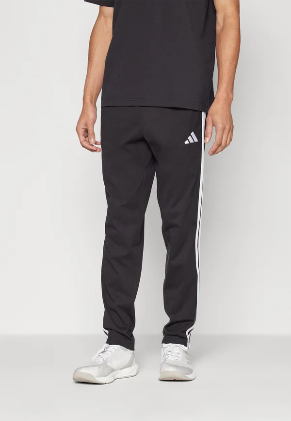 ESSENTIAL THREE STRIPES SINGLE  - Jogginghose - black/white