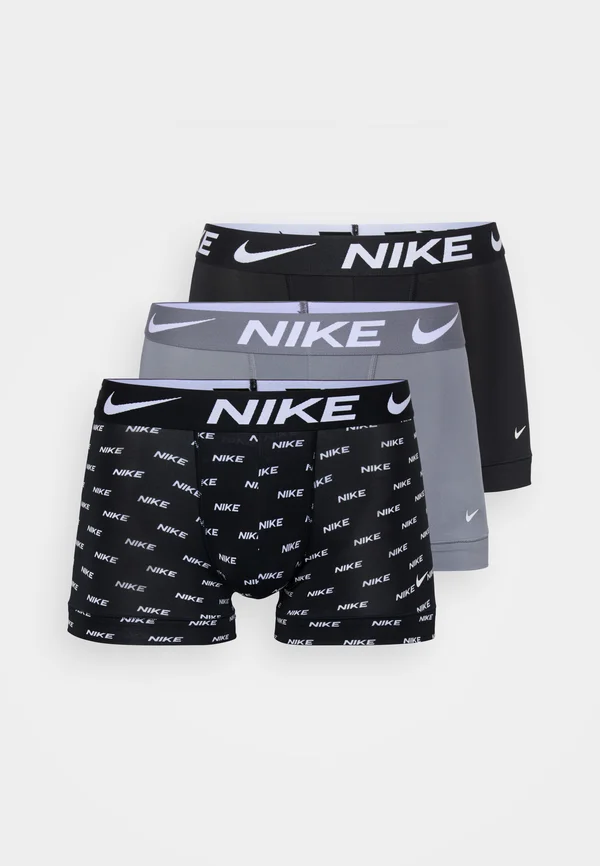ESSENTIAL TRUNK 3 PACK - Panties - cool grey/black