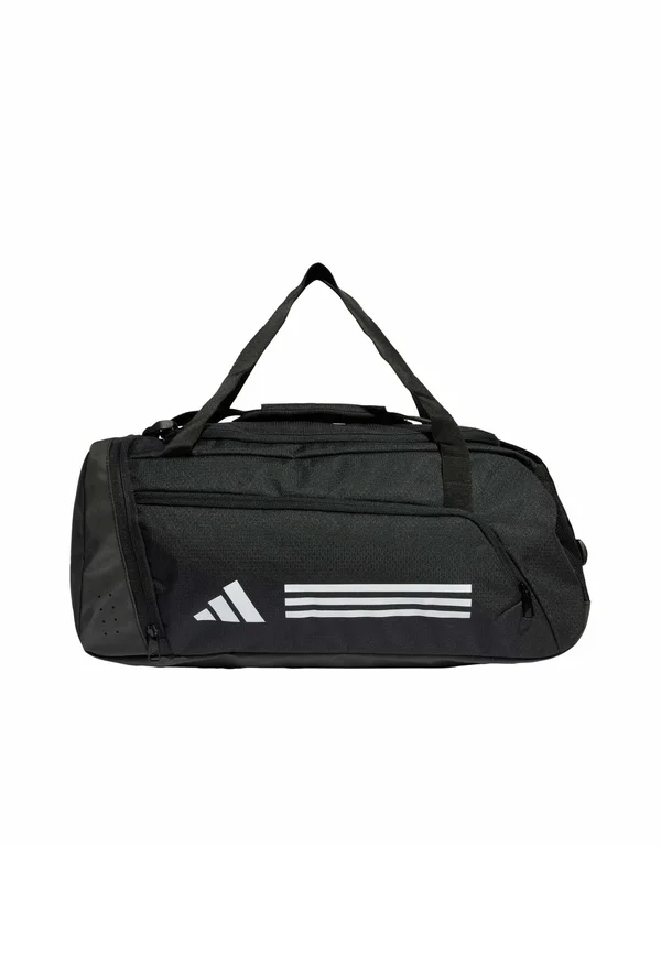 ESSENTIALS 3-STRIPES DUFFEL SMALL - Reisetasche - black   white