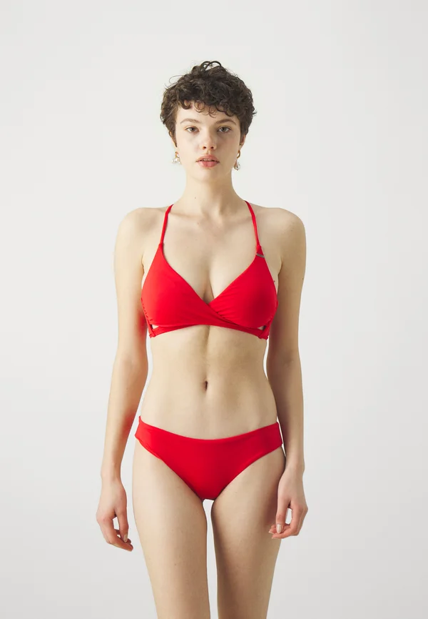 ESSENTIALS BAAY MAOI FIXED SET - Bikini - red coat