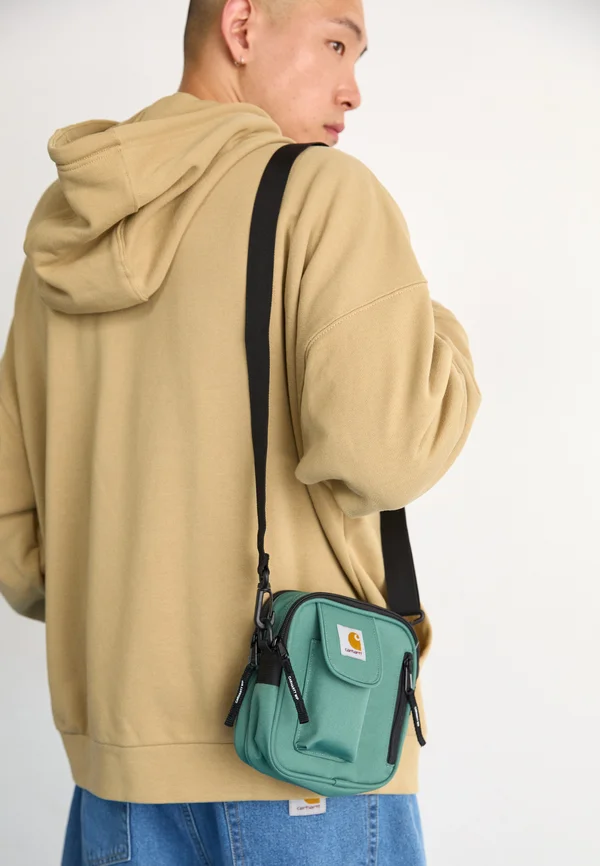 ESSENTIALS BAG SMALL UNISEX - Umhängetasche - silver pine