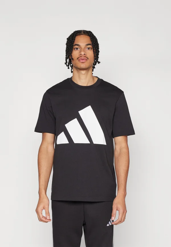 ESSENTIALS BIG - T-Shirt print - black white