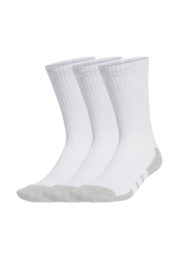 ESSENTIALS CLIMACOOL CREW 3 PAIRS - Sportsocken - white   grey two