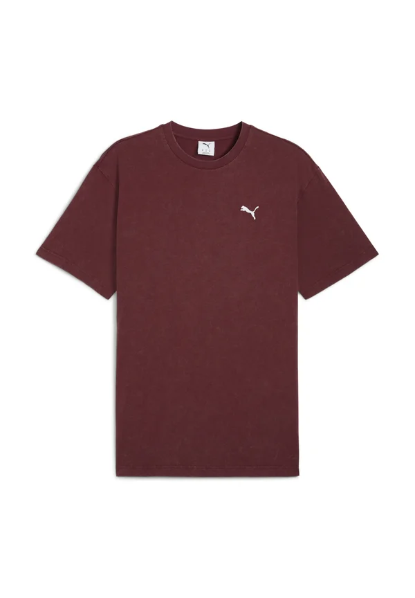ESSENTIALS ELEVATED RELAXED WASH - T-Shirt basic - ruby shimmer