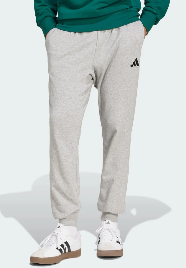 ESSENTIALS FEEL COZY - Jogginghose - medium grey heather black