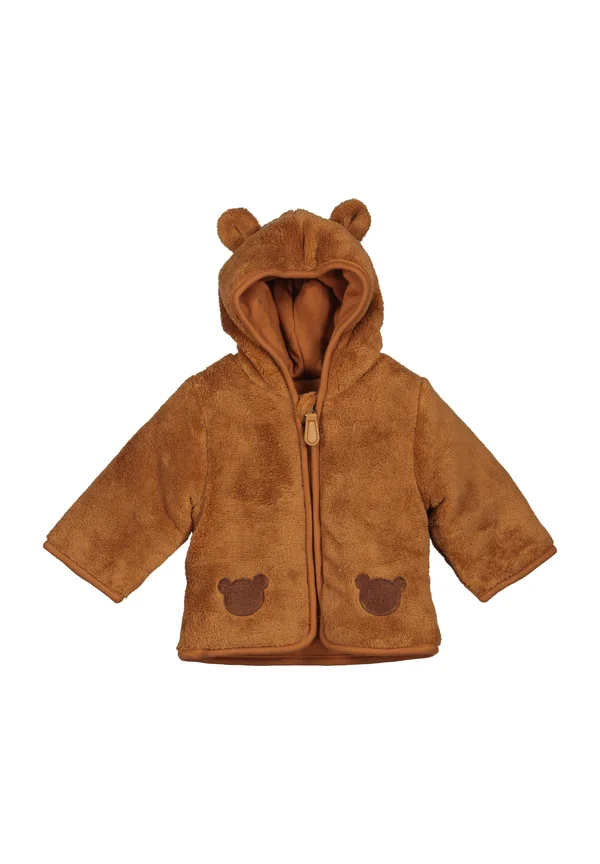 ESSENTIALS - Fleecejacke - braun