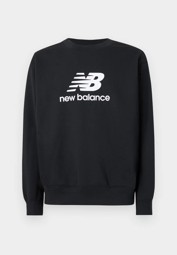 ESSENTIALS FRENCH LOGO CREW UNISEX - Sweatshirt - black