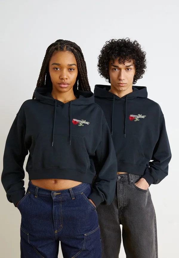 ESSENTIALS HOODIE UNISEX - Sweatshirt - black