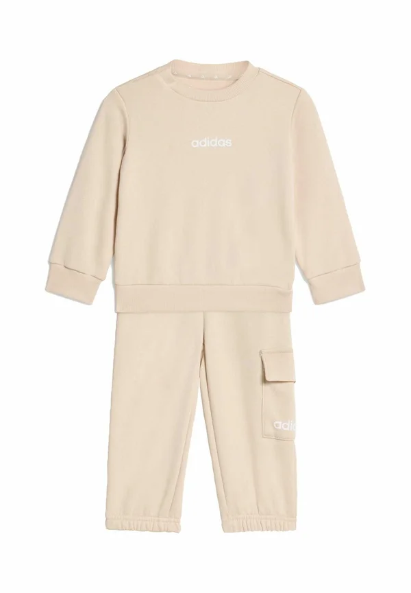 ESSENTIALS JOGGERS SET - Trainingsanzug - crystal linen white