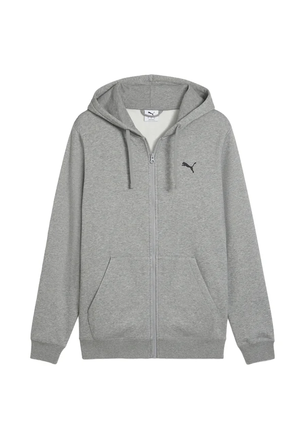 ESSENTIALS KAPUZEN - Sweatjacke - medium gray heather
