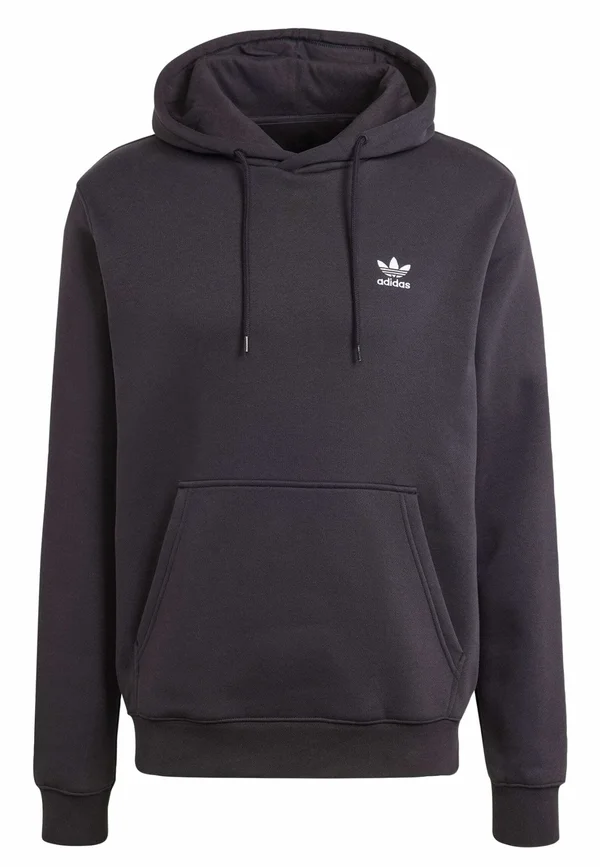 ESSENTIALS - Kapuzenpullover - black