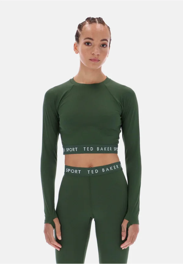 ESSENTIALS - Langarmshirt - black forest