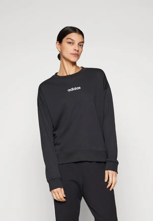 ESSENTIALS LINEAR  - Sweatshirt - black/white