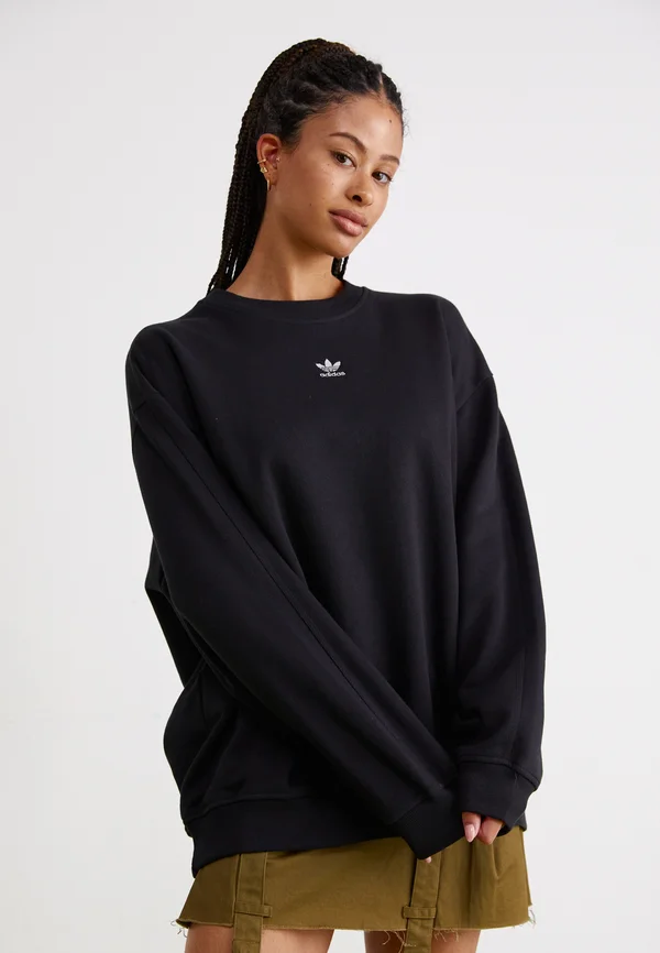 ESSENTIALS OVERSIZED - Sweatshirt - black