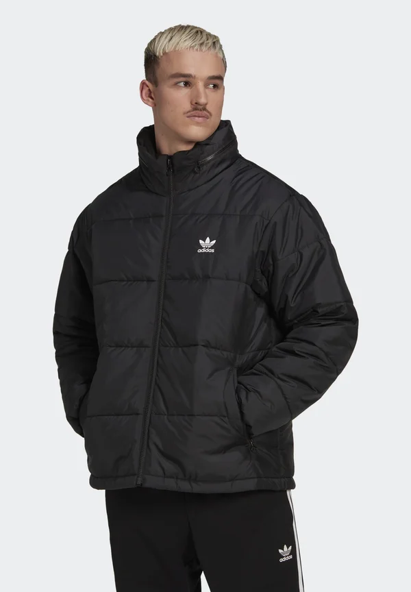 ESSENTIALS PADDED PUFFER - Winterjacke - black