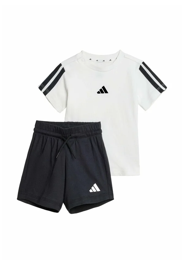 ESSENTIALS SET - Jogginghose - white black