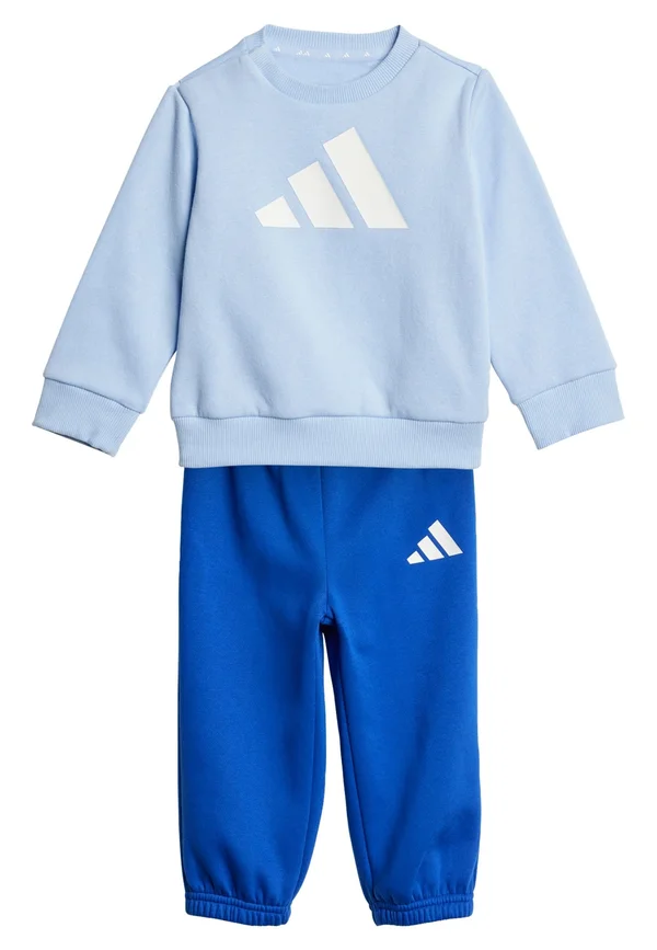 ESSENTIALS SET - Trainingsanzug - glow blue   white