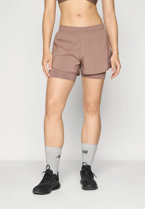 ESSENTIALS SHORT - 2-in-1 Shorts - earth shadow