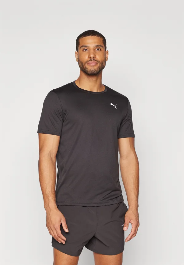 ESSENTIALS SOLID CAT TEE  - Sport T-Shirt - black